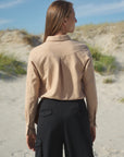 Bluse Virginia soft brown
