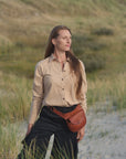 Bluse Virginia soft brown